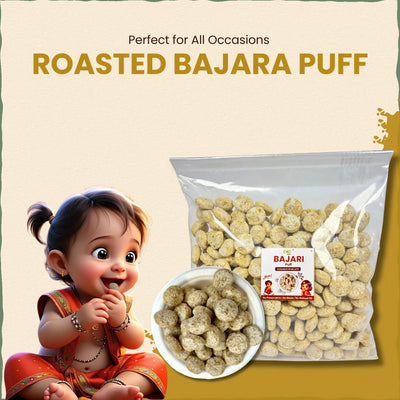 Roasted Bajara Puff | बाजरी पफ