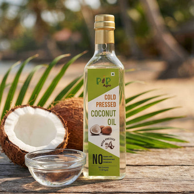Coconut Oil Wooden Cold Pressed | नारळ तेल
