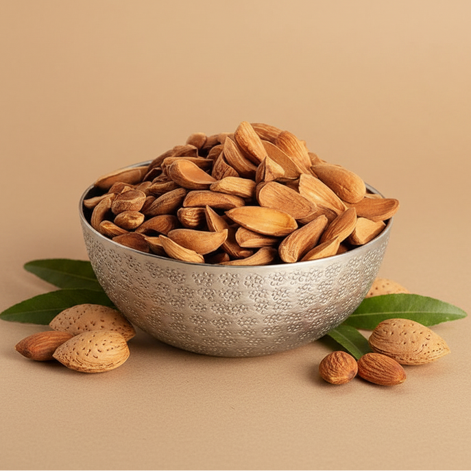 Kashmiri Curved Mamra Giri Badam / Almond | वाकडे मामरा बदाम