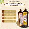 Black Mustard Wooden Cold Pressed Oil | काळी मोहरी तेल