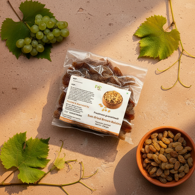 Brown Manuka Raisins | Kishmish | ब्राऊन मनुका