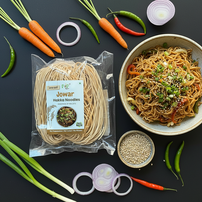 Jwari / Jowar / Sorghum Millet Noodles 190g | ज्वारी नुडल्स