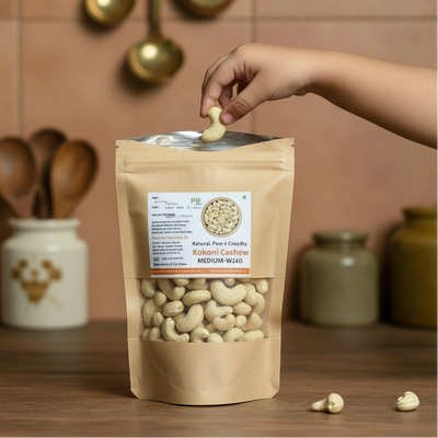 Konkani Cashew | Medium-W240 | काजू 240