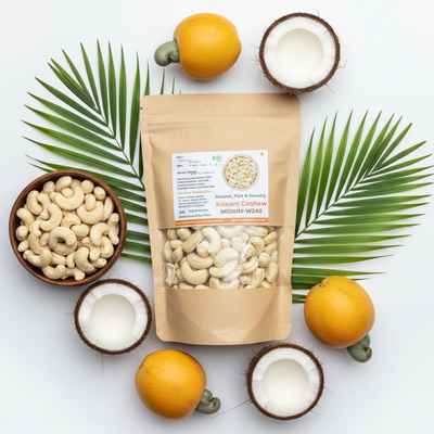 Konkani Cashew | Medium-W240 | काजू 240