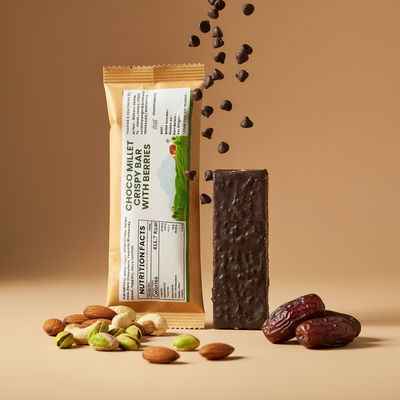 Millet Chocolate Bar 35g | मिलेट चॉकलेट बार