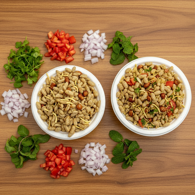 Roasted Bajra Murmure Chivda / KURMURA | बाजरी चिवडा