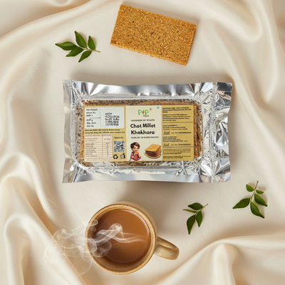 Millet Chat Masala khakhra 40g | मिलेट चाट खाखरा