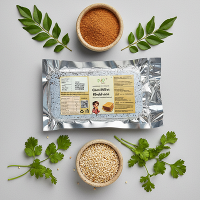 Millet Chat Masala khakhra 40g | मिलेट चाट खाखरा