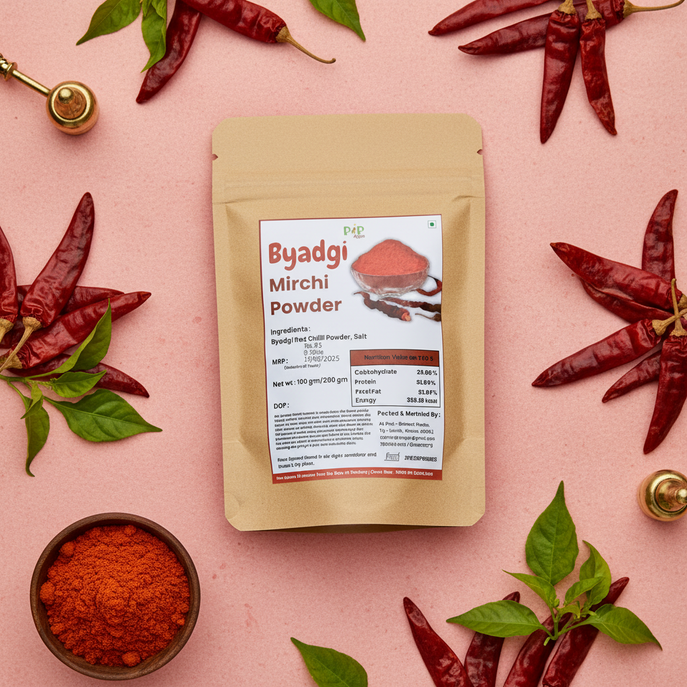 Byadgi chilli Powder | बेडगी मिरची पावडर