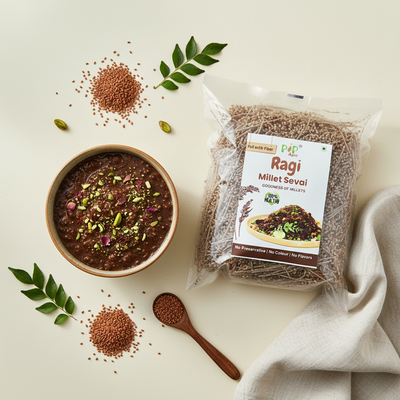 Ragi / finger millet Sevai / Vermicelli 200g | नाचणी शेवई