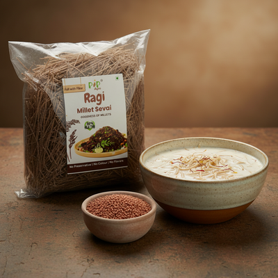 Ragi / finger millet Sevai / Vermicelli 200g | नाचणी शेवई