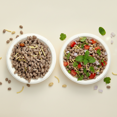 Roasted Nachani / Ragi Murmure / KURMURA Chivda | नाचणी चिवडा