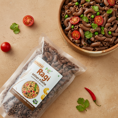 Ragi / Finger Millet Pasta 180g | नाचणी पास्ता