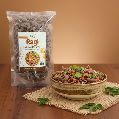 Ragi / Finger Millet Pasta 180g | नाचणी पास्ता