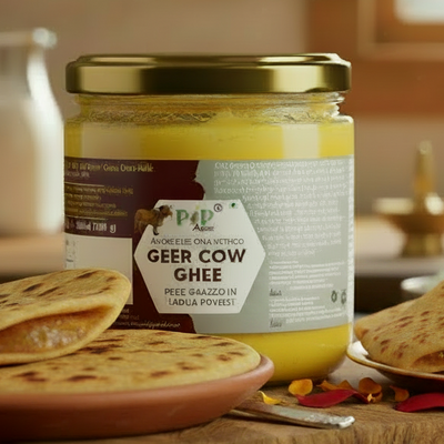 Kanha A2 Gir Cow Ghee - Pure Desi Bilona Ghee from Kanha | कान्हा गिर गाईचे तुप